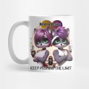 Heart & Desire Raccoons Mug